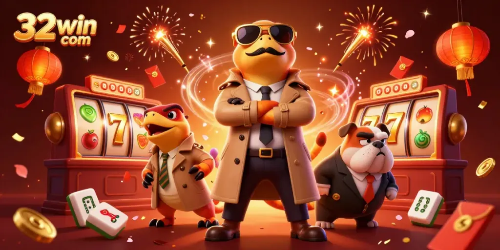 Play exciting games and win at 32win com with an immersive casino experience featuring vibrant 3D characters.